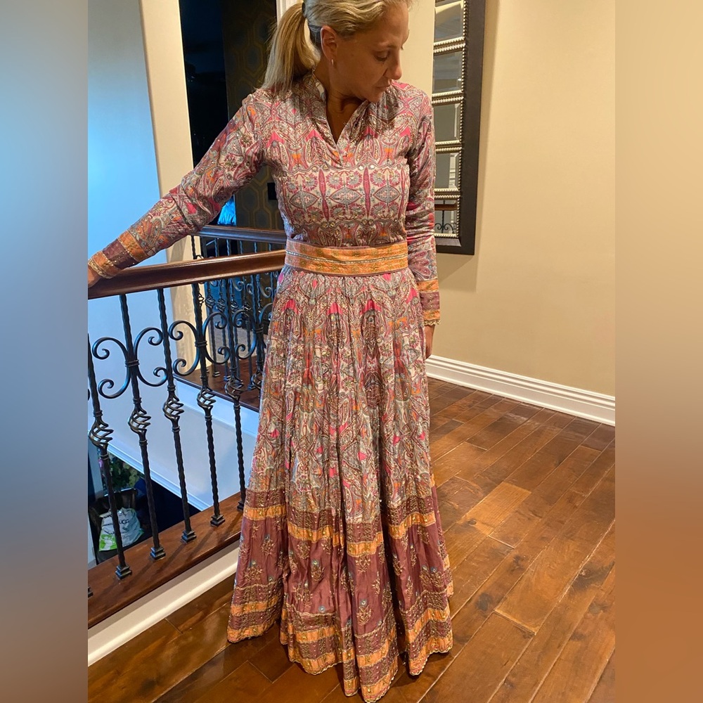 Embroidered Anarkali Gown